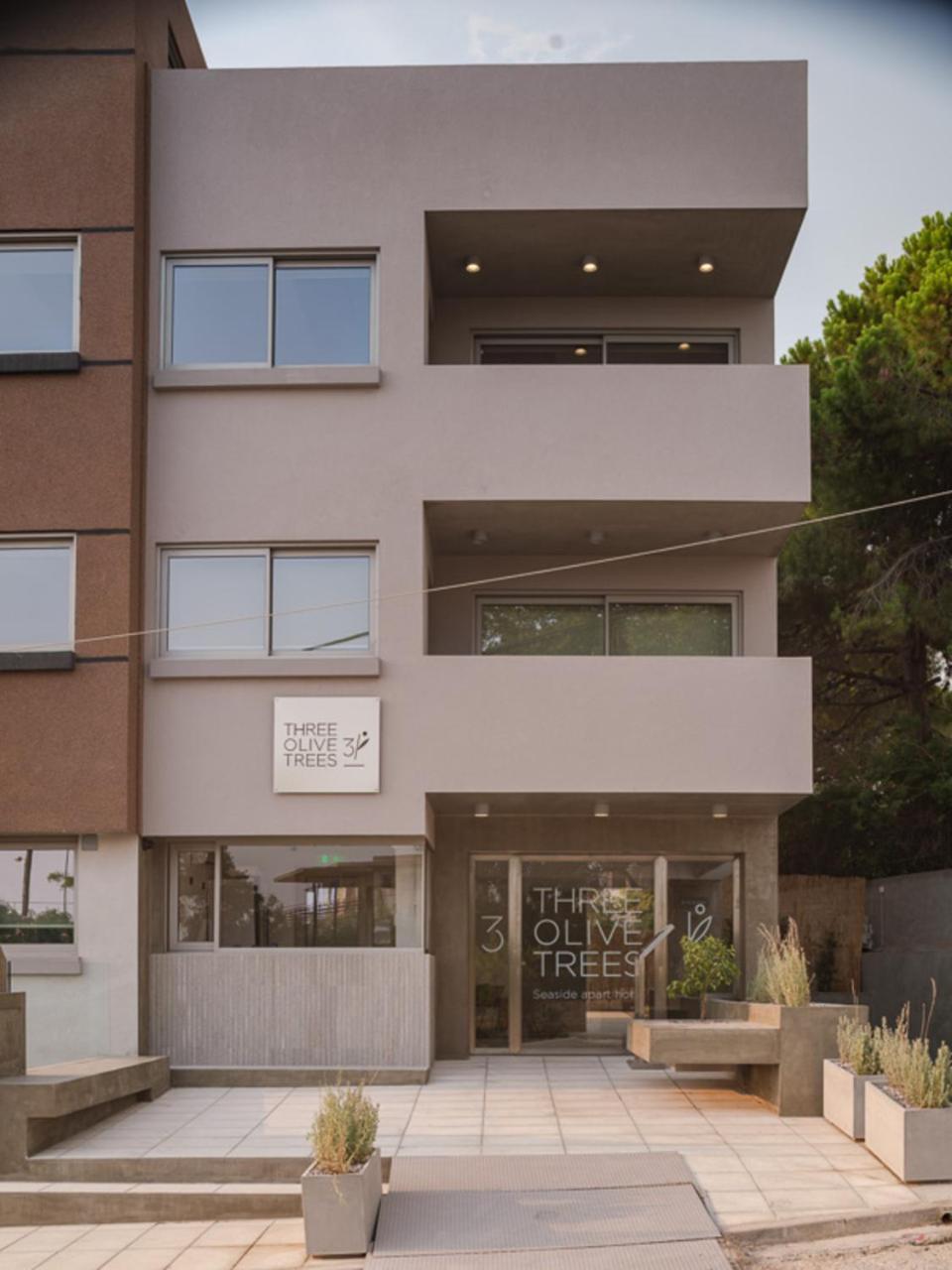 Aparthotel 3 Olive Trees Anavyssos Exterior foto